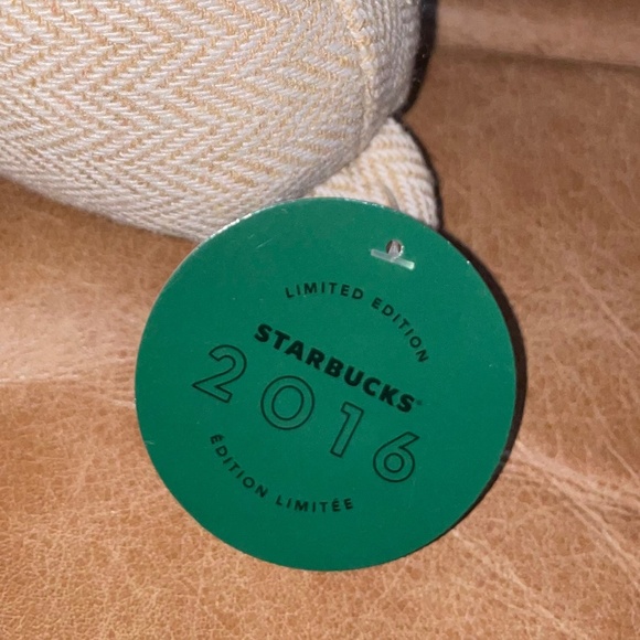 NIB NWT Starbucks® 121st Edition Bearista® Collectible Bear, Green Apron - Picture 5 of 10